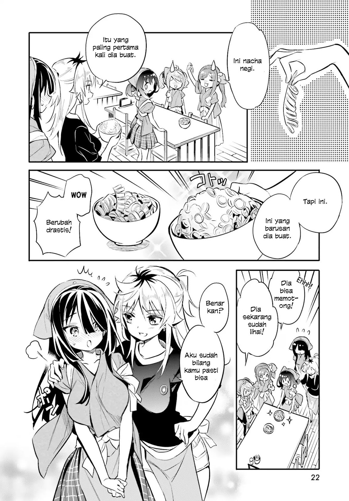 Chotto Ippai! Chapter 22 Bahasa Indonesia